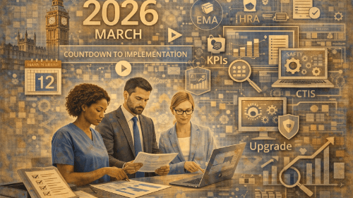 Welcome to the March 2026 edition of the 360 Clinical Research Consultancy Insights! In this issue, March Becomes the Implementation Month: What the UK’s Countdown Webinar Revealed